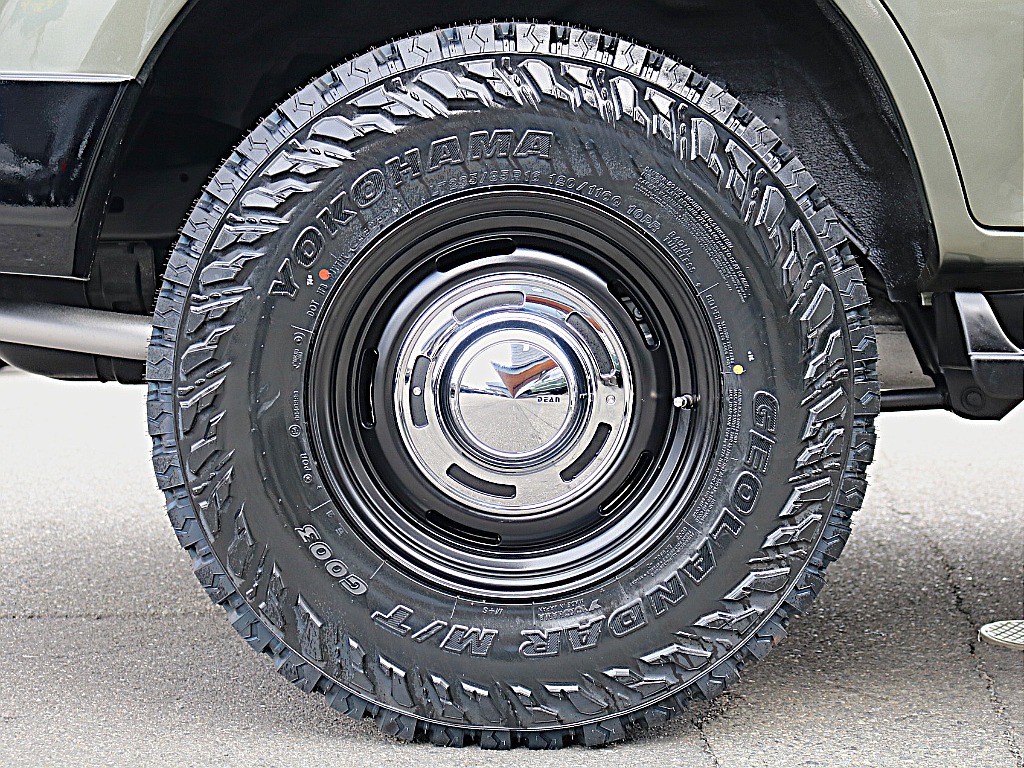 YOKOHAMAジオランダーX-ATタイヤ＆DEANクロスカントリーAWの組み合わせ！それぞれ新品装着です！