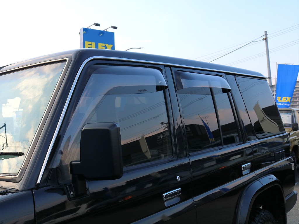 純正のドアバイザー付きです。