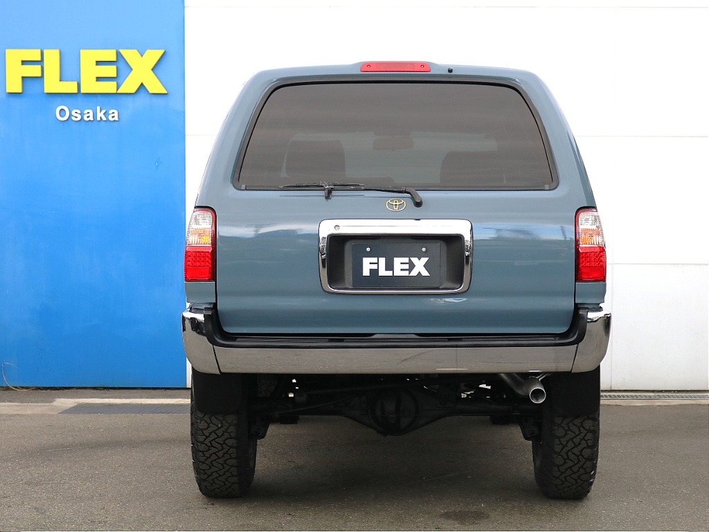 すっきりとスマートなリアビュー。