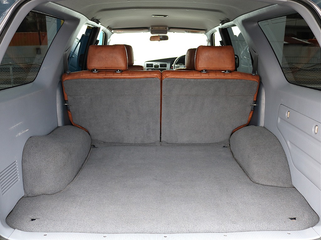 広々としたラゲッジスペース。