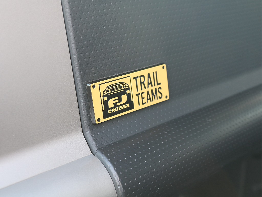 洒落たプレート室内にも！