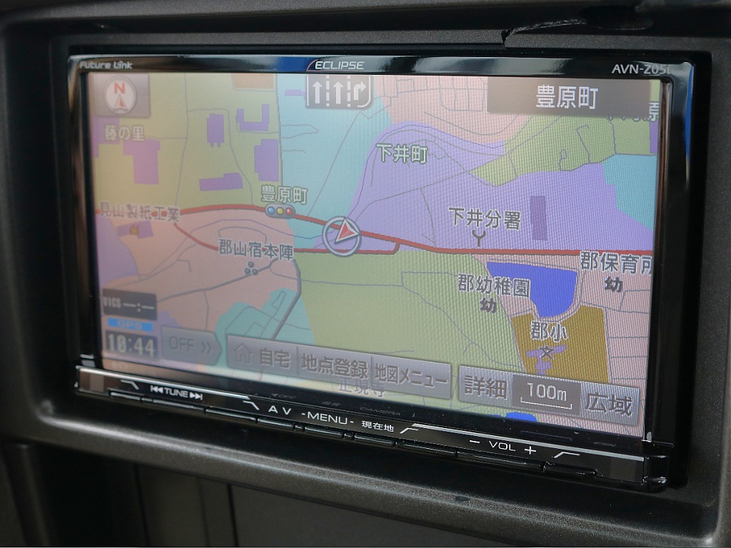 イクリプス製ナビ付。