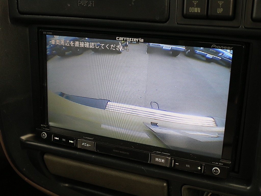 バックカメラ。