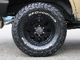 BFGoodrichATタイヤ＆ジムラインAW、それぞれ新品装着。