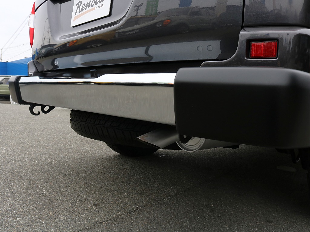 ランクル60純正リアバンパー装着済み！