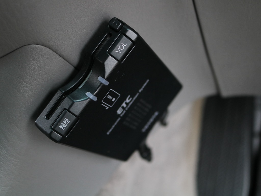ETC車載器、装着済み！