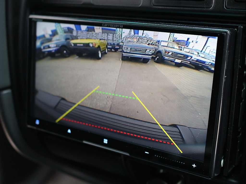 バックカメラもついています！