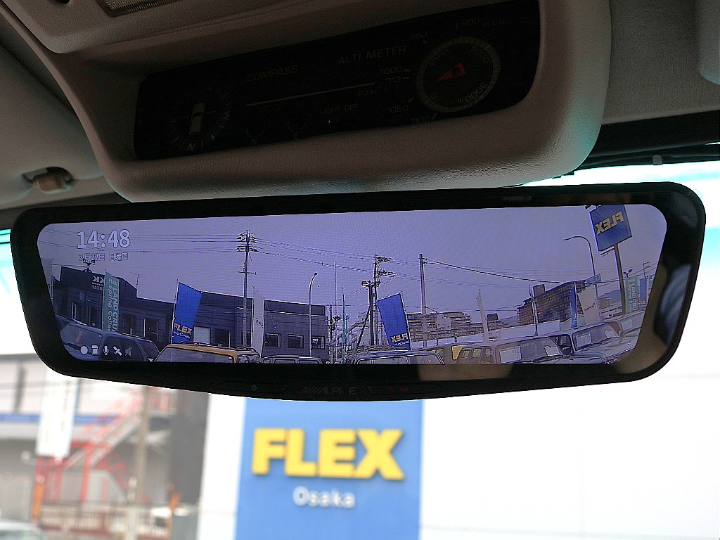 アルパイン製デジタルインナーミラー！