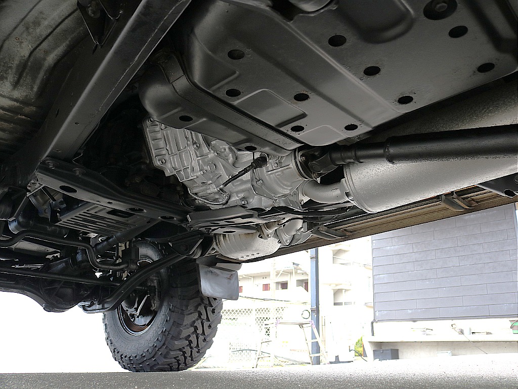 下廻り。防錆塗装済みです！