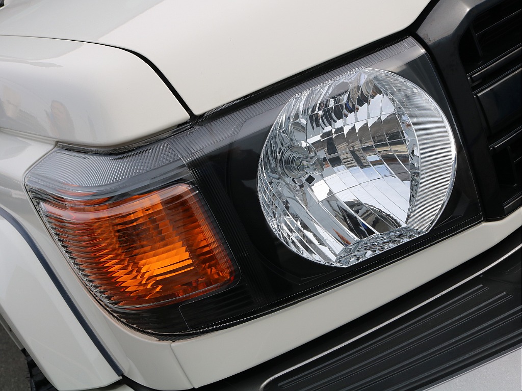 インナーブラックのヘッドライトが引き締まった印象を与えてくれます！