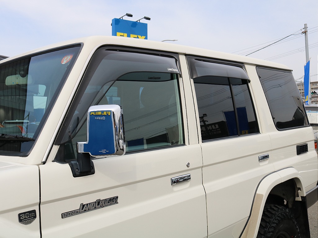 雨の日に嬉しいドアバイザー付きです！