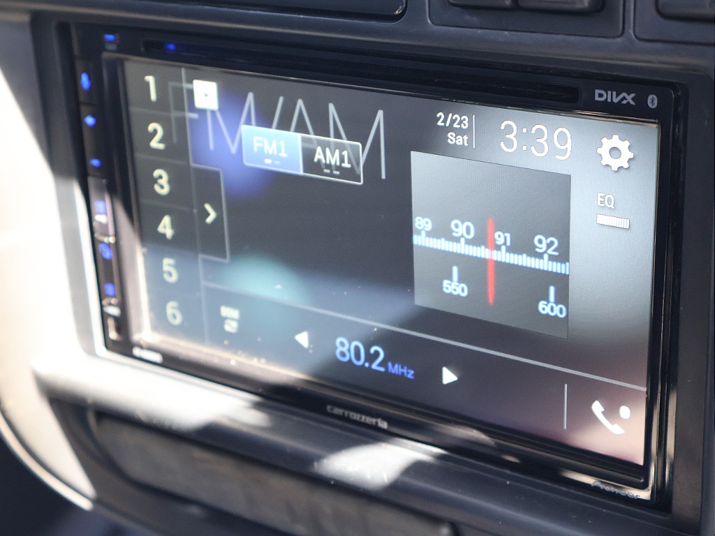 KENWOOD製ﾃﾞｨｽﾌﾟﾚｲｵｰﾃﾞｨｵ装着済み。