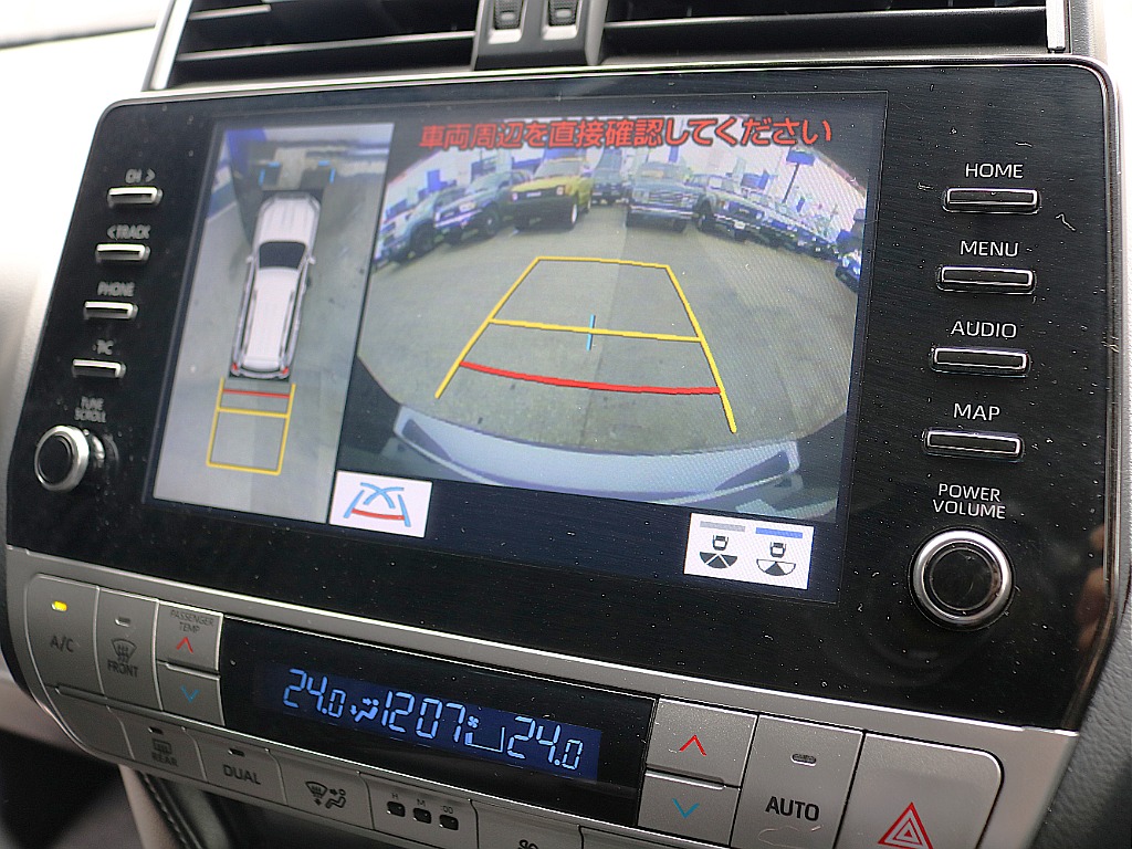 マルチアラウンドビューモニター付きで 安心。