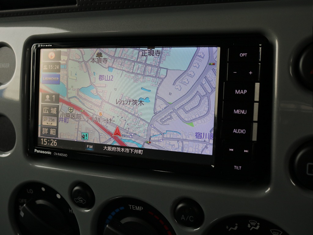 パナソニック製フルセグナビが付いてます！