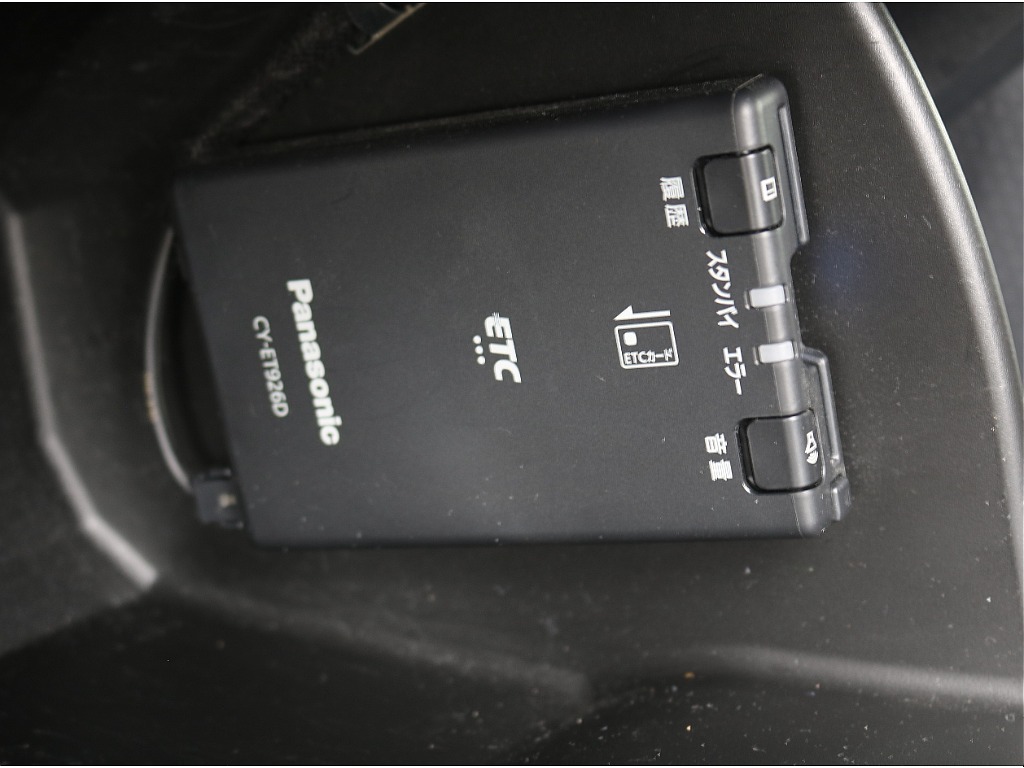 ETCついてます。