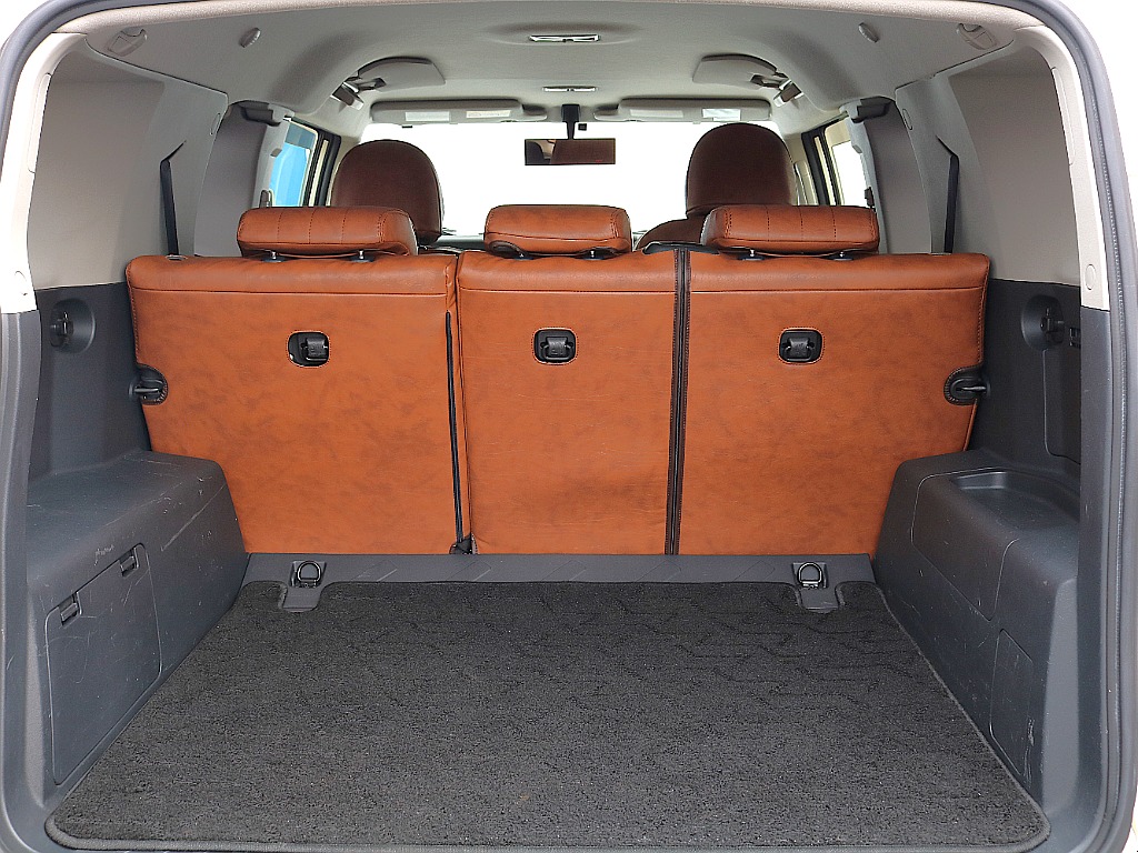 広々としたラゲッジスペース。