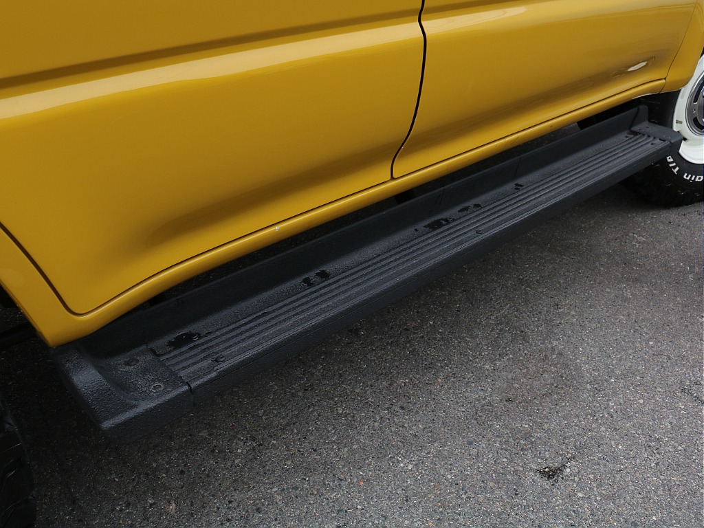 サイドステップをチッピング塗装済み！