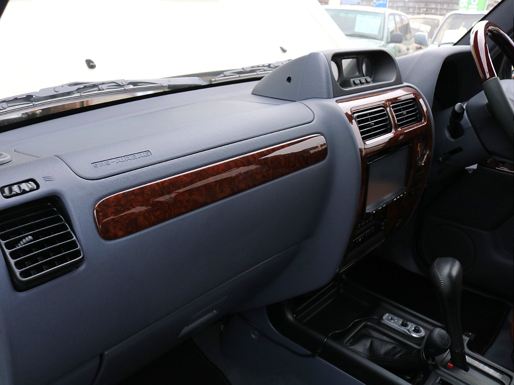 ダッシュボードも綺麗です。