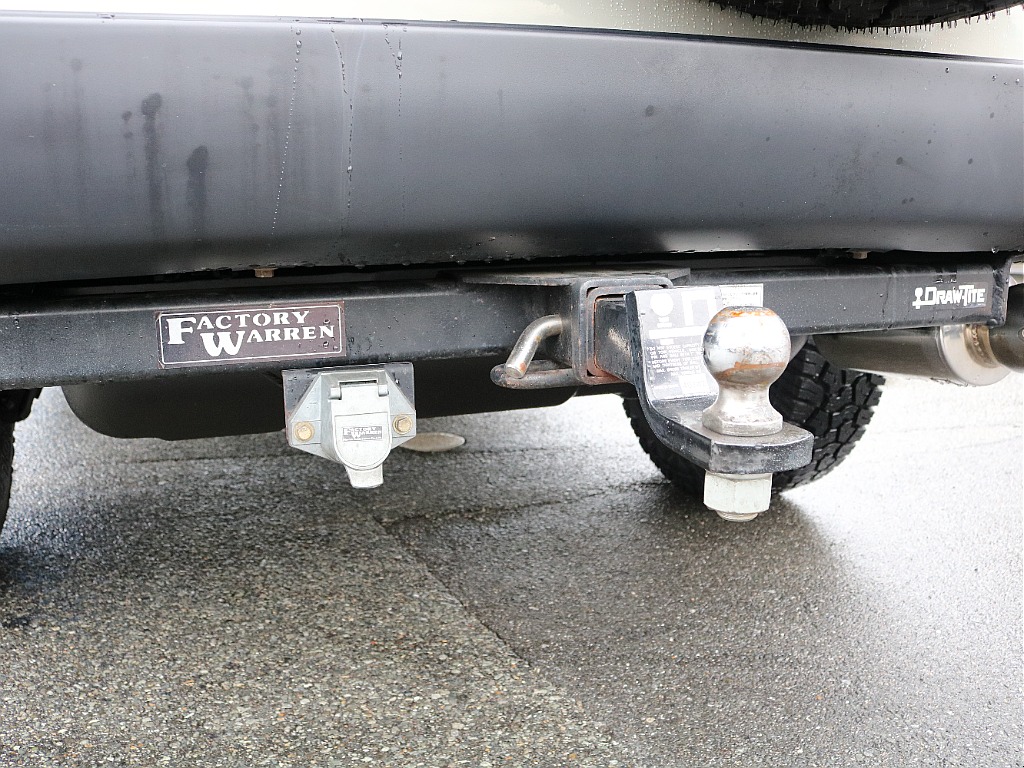 ヒッチメンバー付きで用途が広がります。