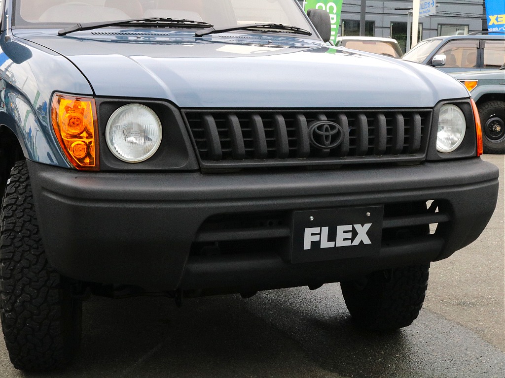 フロントグリル・バンパーをチッピング塗装しております！ ここもクロカン仕様です☆