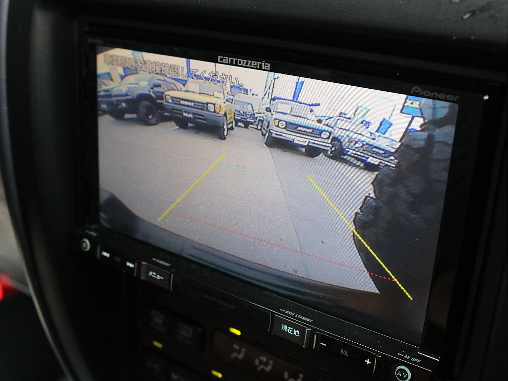 バックカメラ付きです！