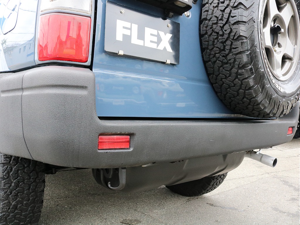 リアバンパーもチッピング済み！