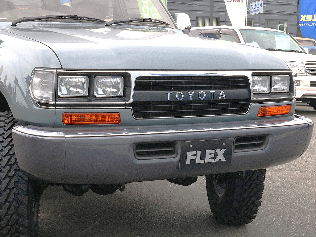 バンパーのメッキモールが良いですね♪