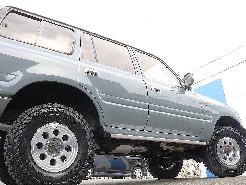 どこから見ても迫力のあるボディサイズです！