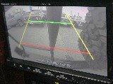 バックカメラ付きで駐車時も安心！