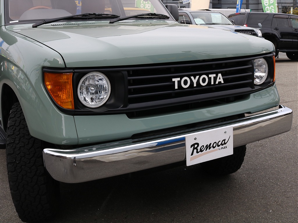 ずっと眺めたくなるフロントビュー。