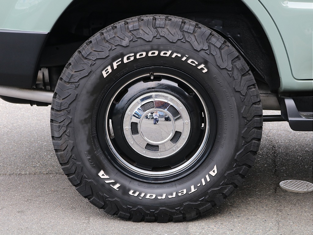 BFグッドリッチKO２にシスコのホイールの鉄板の組み合わせです。