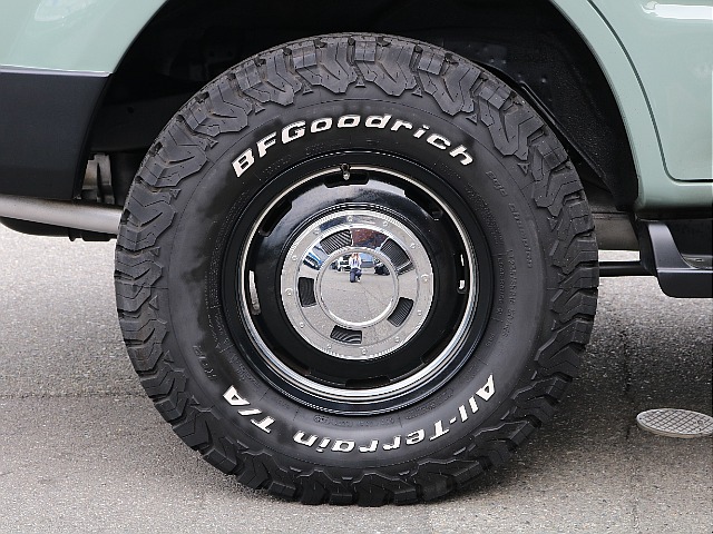 BFグッドリッチKO２にシスコのホイールの鉄板の組み合わせです。