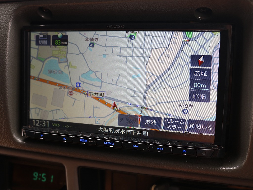 KENWOODワンセグナビ