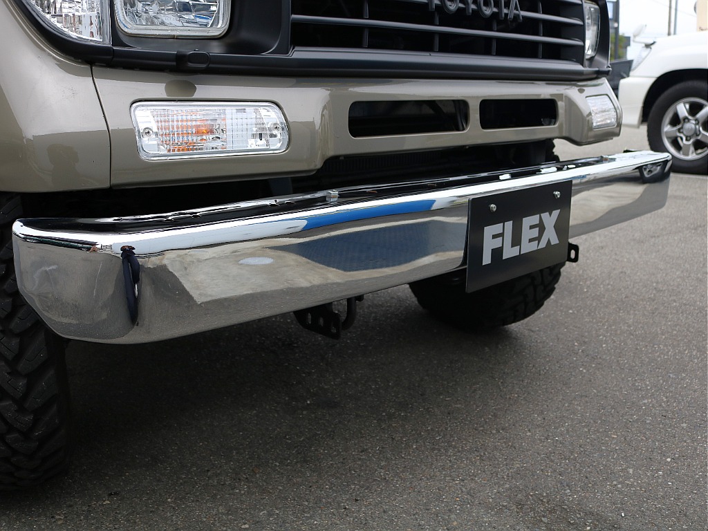 70フロントバンパー着用！メッキが映えます！