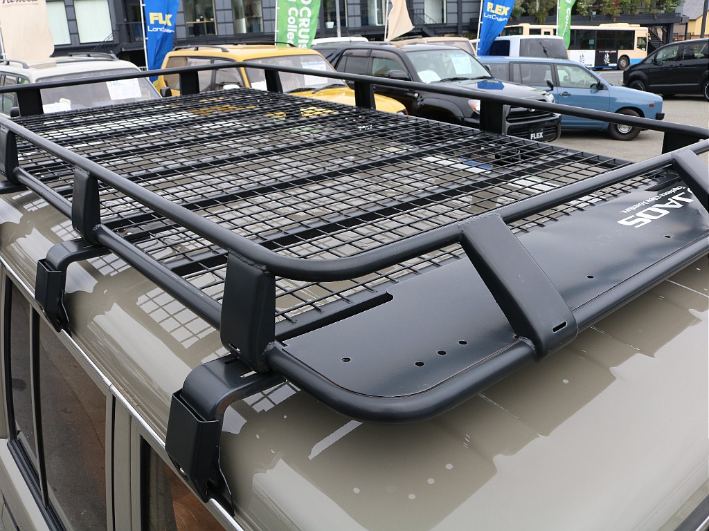 JAOSルーフラック付き！！ 沢山積んでアウトドアに出掛けましょう！