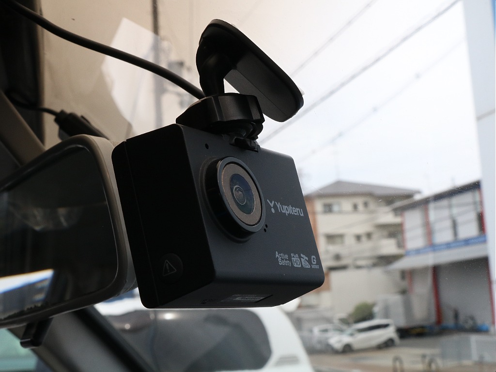 ドライブレコーダー（フロントのみ）装着済みです！