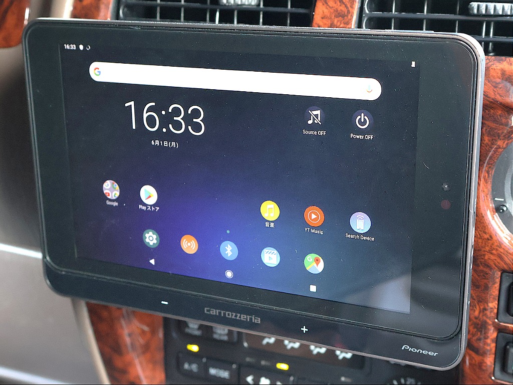 Carrozzeriaタブレット(Bluetooth対応)