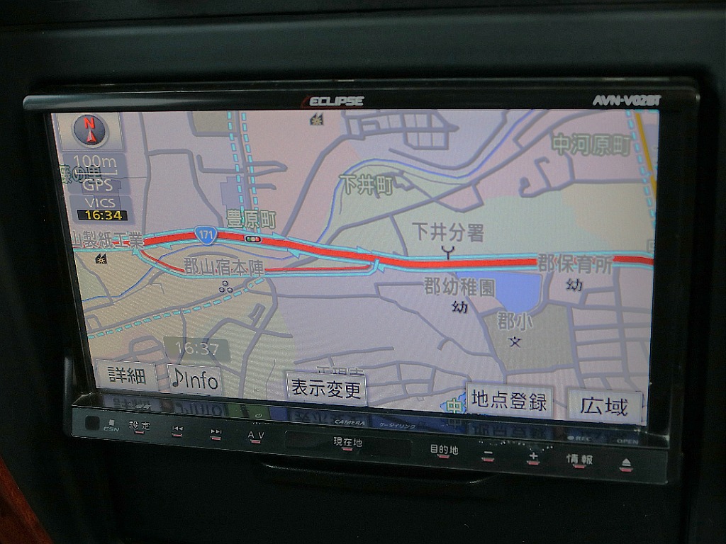 ECLIPSE製ナビ(Bluetooth対応)装着済み！