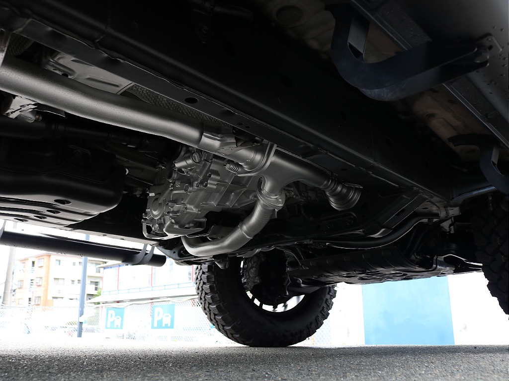 下廻り。アンダーコート施工済みです。
