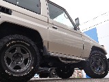 どのアングルからみてもカッコいいランクル70。