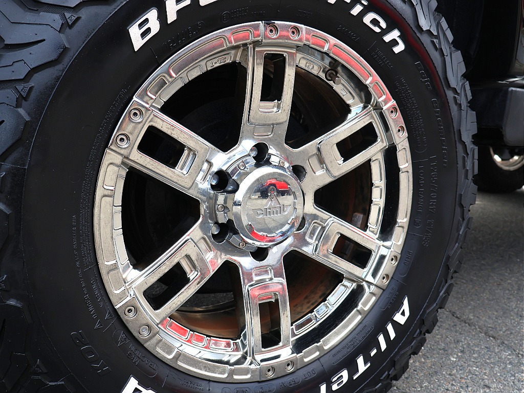 MCLIMB１７インチAWメッキが映えてかっこいいですね！