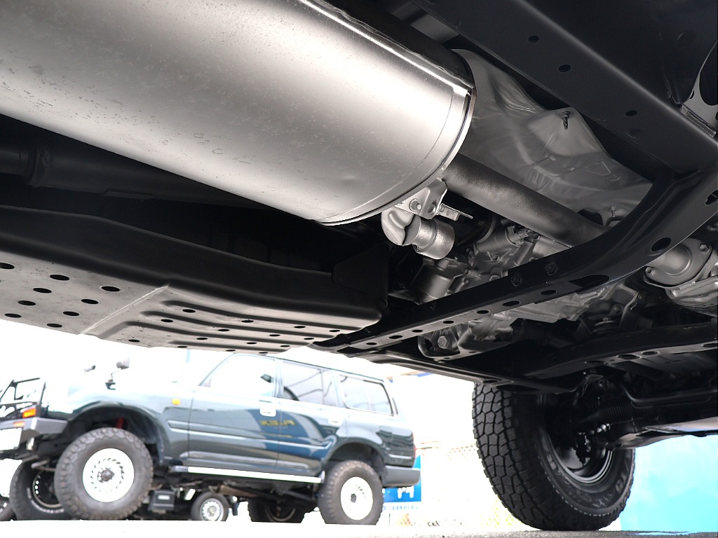 下廻り。アンダーコート施工済みです。
