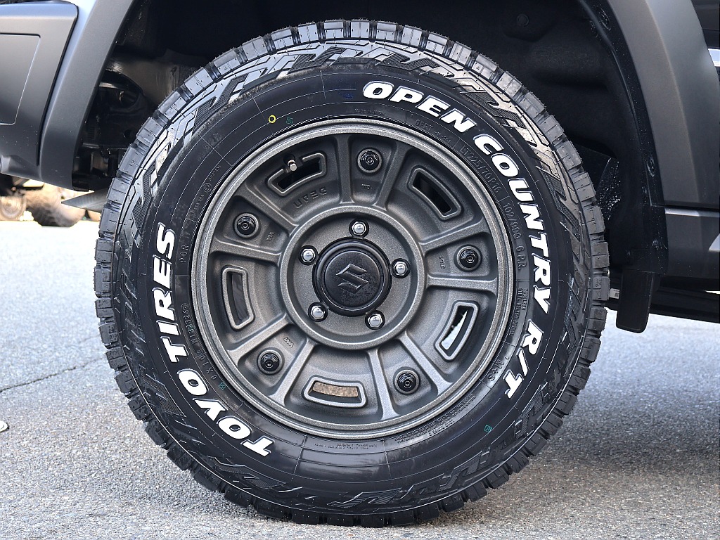 TOYOオープンカントリーRTとBJメキシカンの組み合わせ。 それぞれ新品装着です。