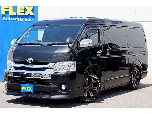 Ｈ３０年式ハイエースワゴンＧＬ　４ＷＤ　内装架装済み　ワンオーナー　【買取直販】