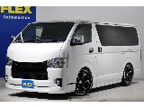 トヨタ ハイエースバン 5D2.8DTスーパーGLダークプライムⅡロング ESSEXエアロ BIG-X11インチ 埼玉県