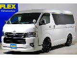 トヨタ ハイエースバン 5D2.8DTスーパーGLダークプライムⅡワイドL 【厳選中古車】小窓付きスライドドア 埼玉県