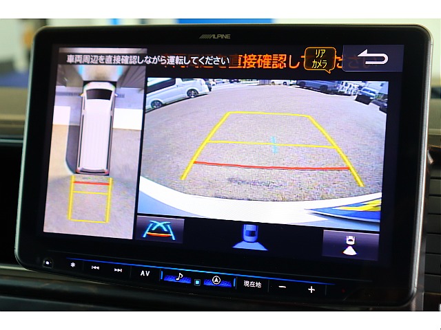 メーカーオプション：パノラミックビューモニターも完備しております！