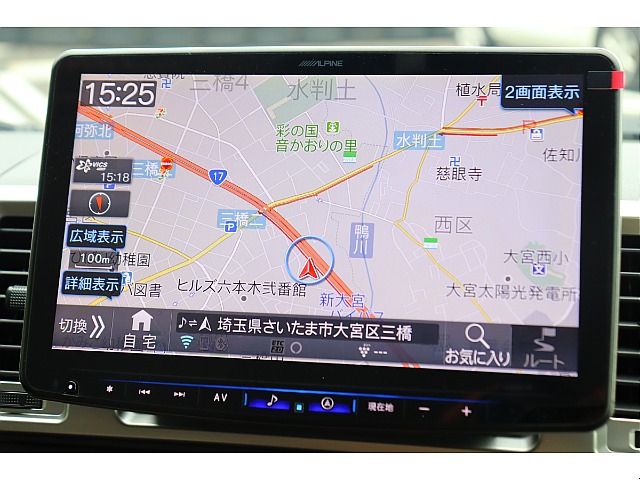 大画面のＢＩＧ－Ｘ１１インチナビを装着済み！