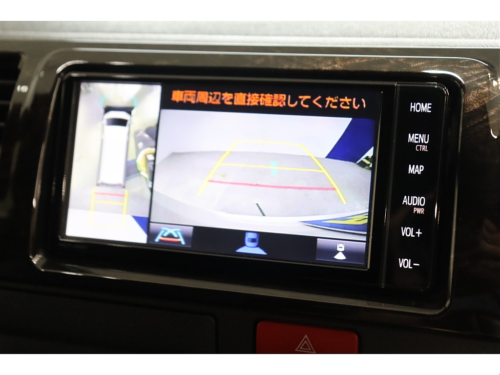 パノラミックビューモニターを完備！