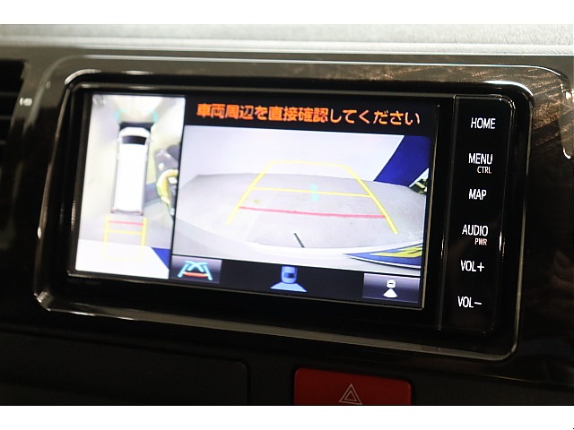 パノラミックビューモニターを完備！